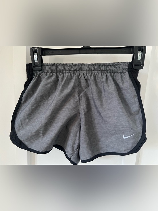 Nike Other - Nike Girl’s Grey Athletic Running Shorts with Black Trim